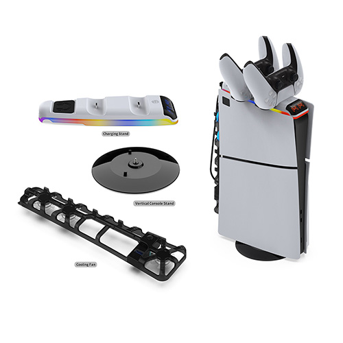 Dobe Multifunctional 3 In 1 Set For PS5 / PS5 Slim (TP5-35130)